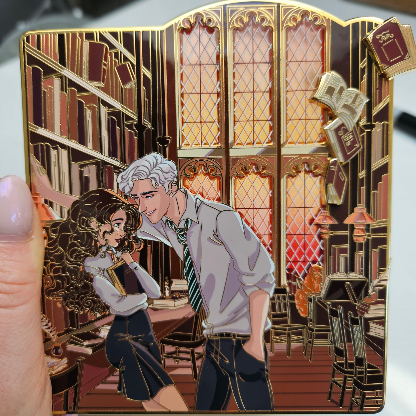 The Library Dramione Scenes - Pin-on-Pin