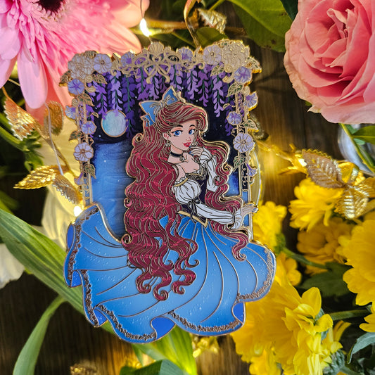 Blue Town Dress - Pin-on-Pin