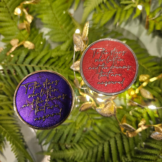 Court Quote Pins - To the Stars
