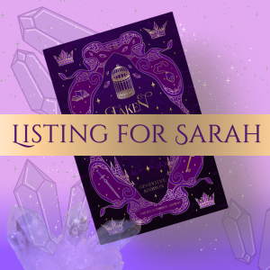 Listing for Sarah - Physical ARC