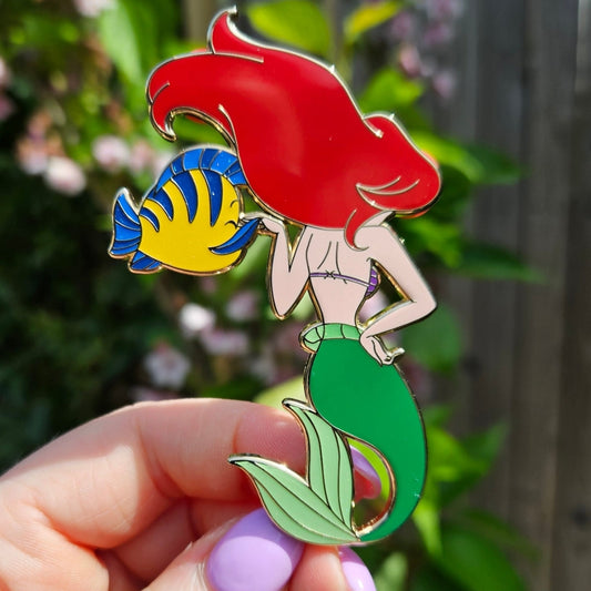 Mermaid and Fish Friend