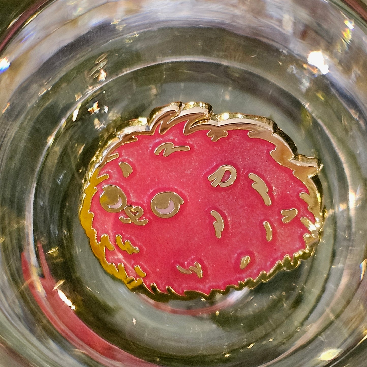 Pink Puff Mini Pin