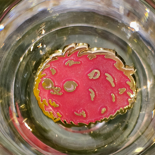 Pink Puff Mini Pin