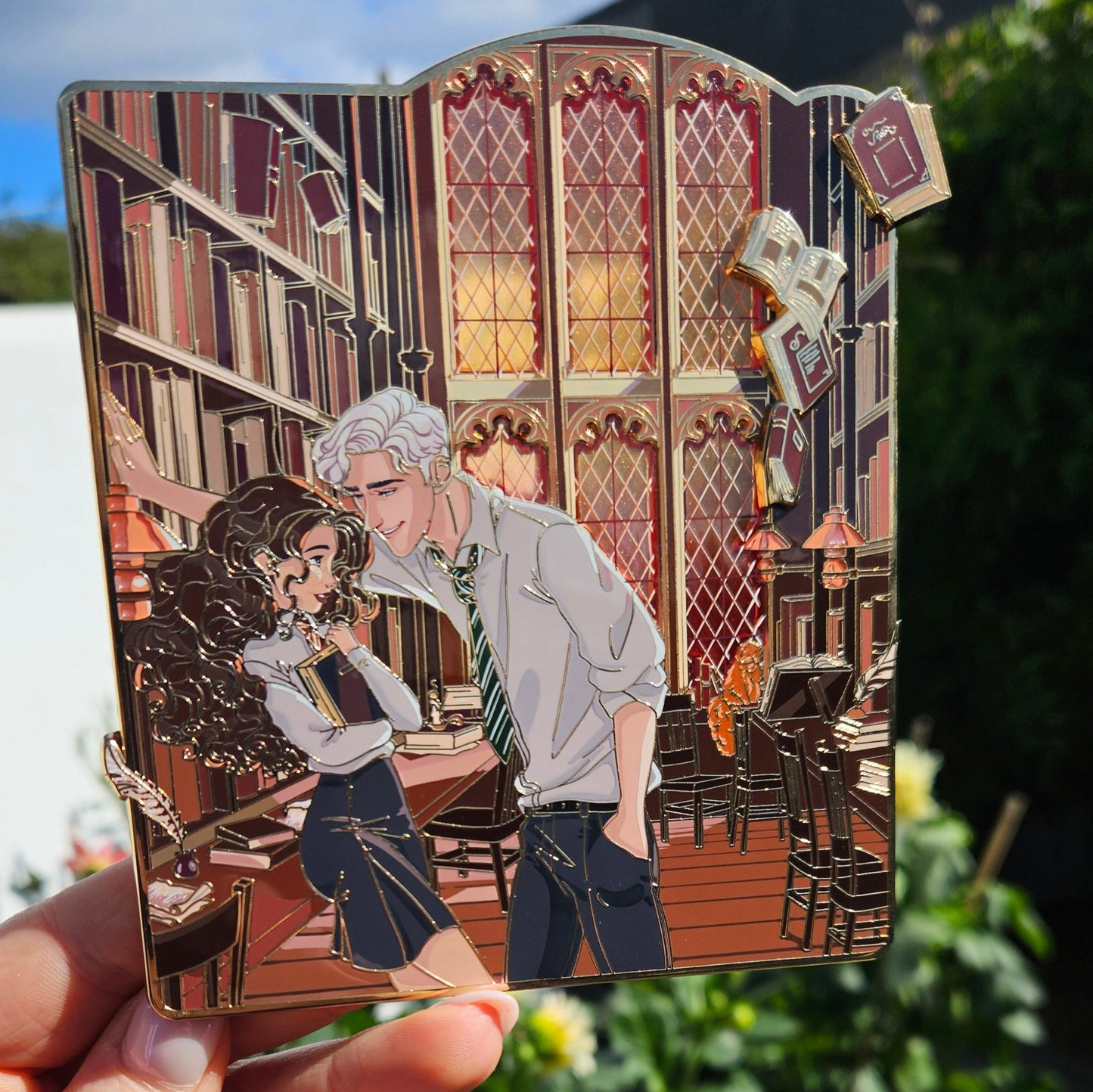 The Library Dramione Scenes - Pin-on-Pin