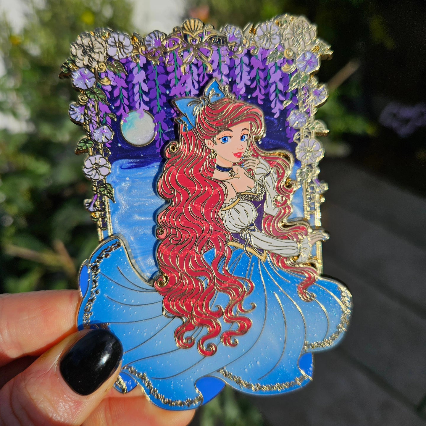 Blue Town Dress - Pin-on-Pin