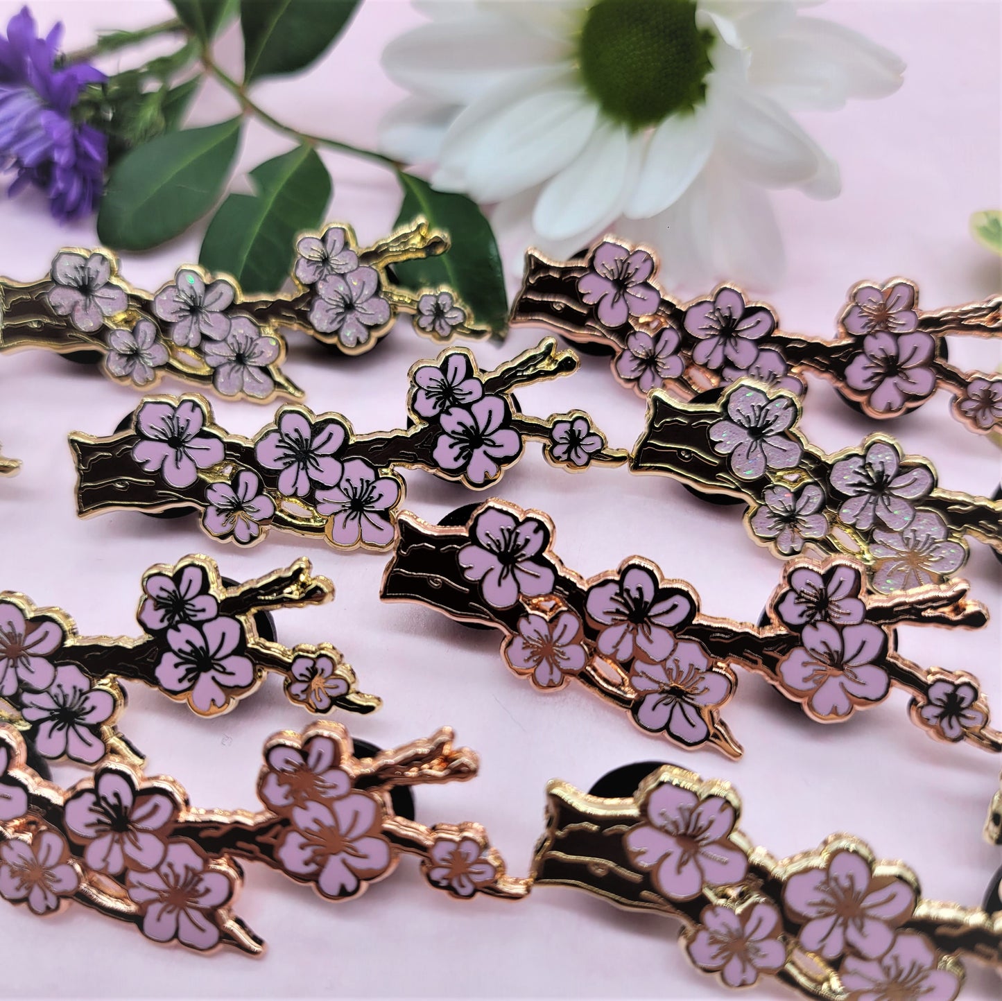 Sakura Branch Pin