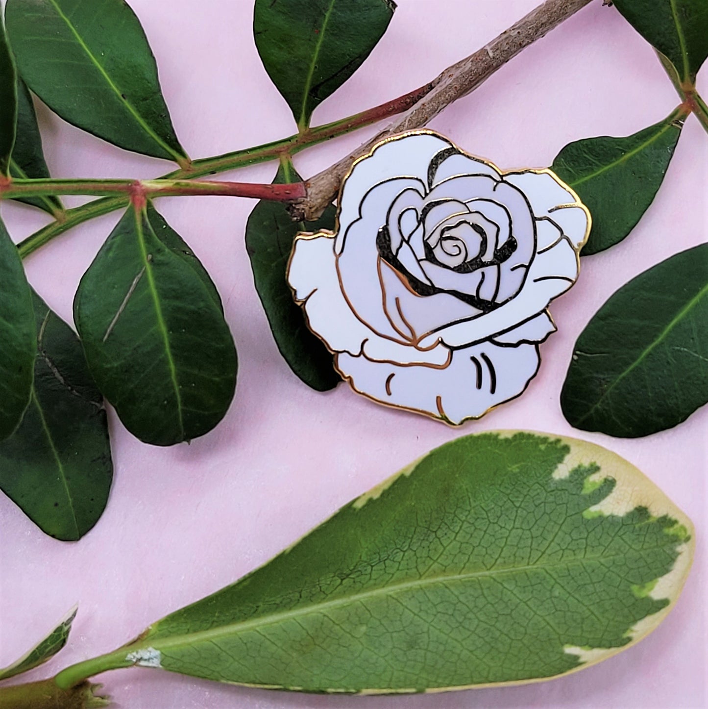 Classic Rose Pin