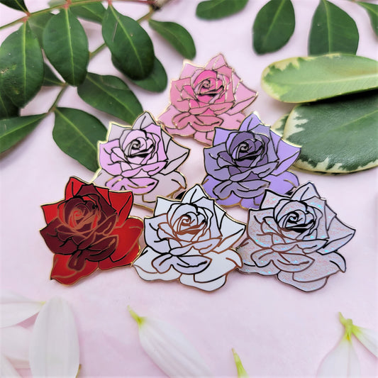 Tea Rose Pin