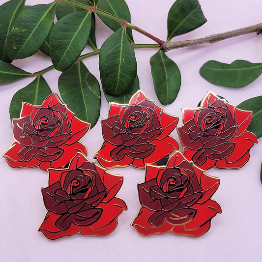 Tea Rose Pin