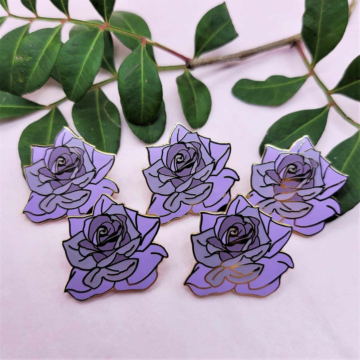 Tea Rose Pin