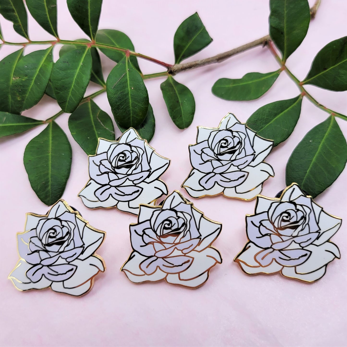 Tea Rose Pin