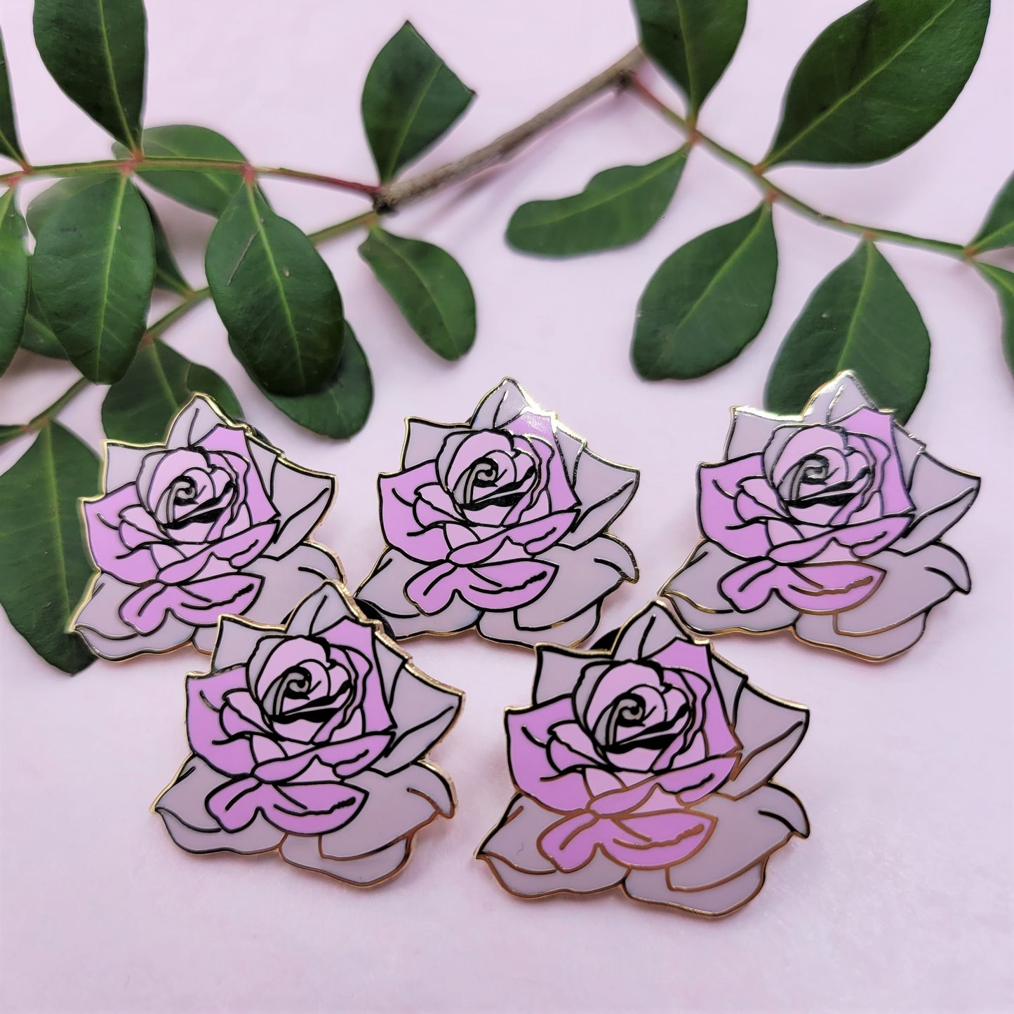 Tea Rose Pin