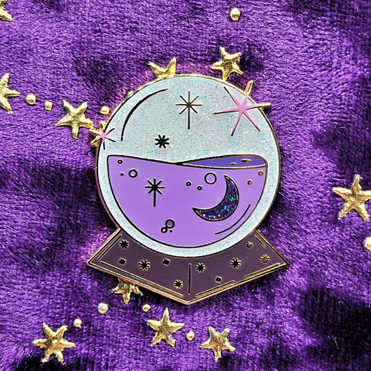 Magical Crystal Ball Pin