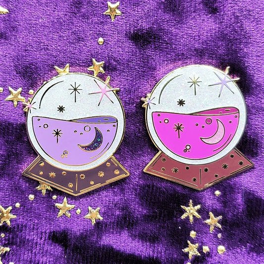 Magical Crystal Ball Pin