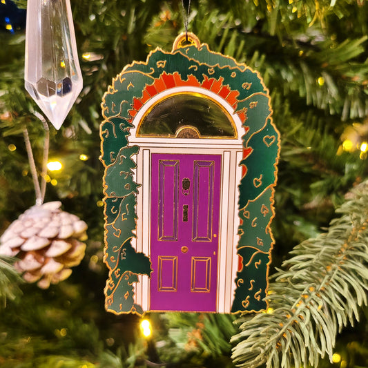 Ivy Grown Georgian Door