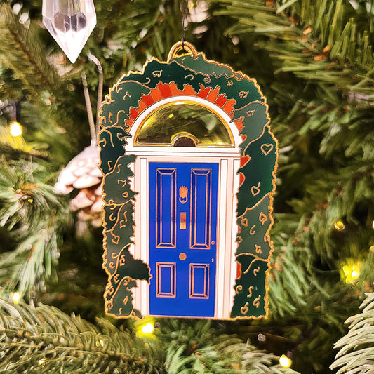 Ivy Grown Georgian Door