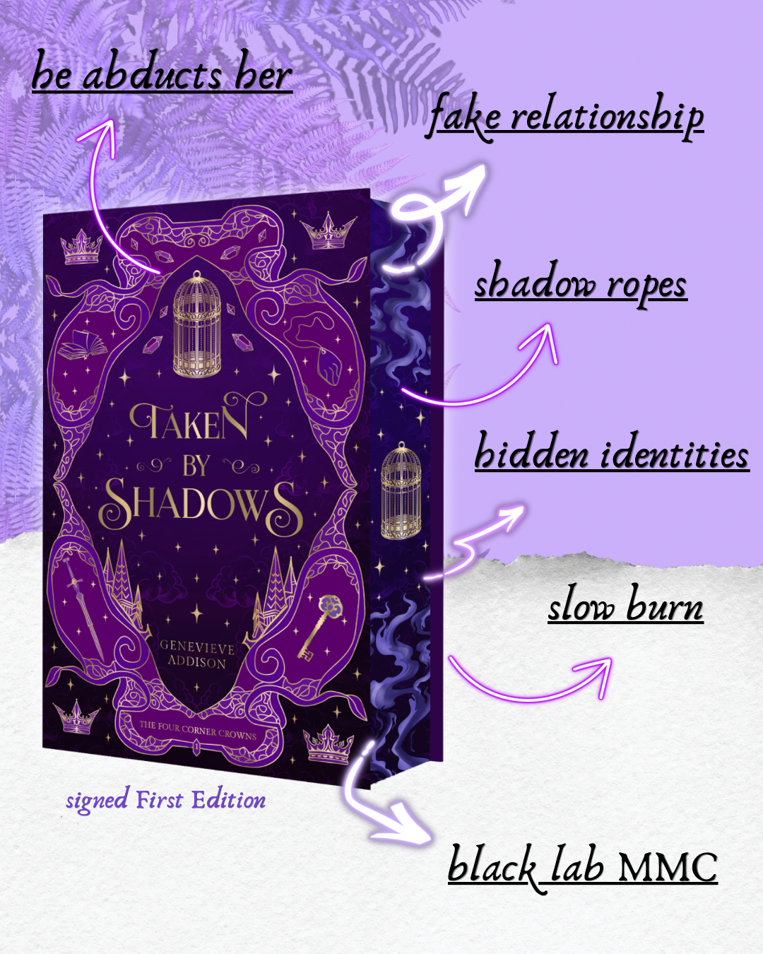 Taken by Shadows - Hardback Book