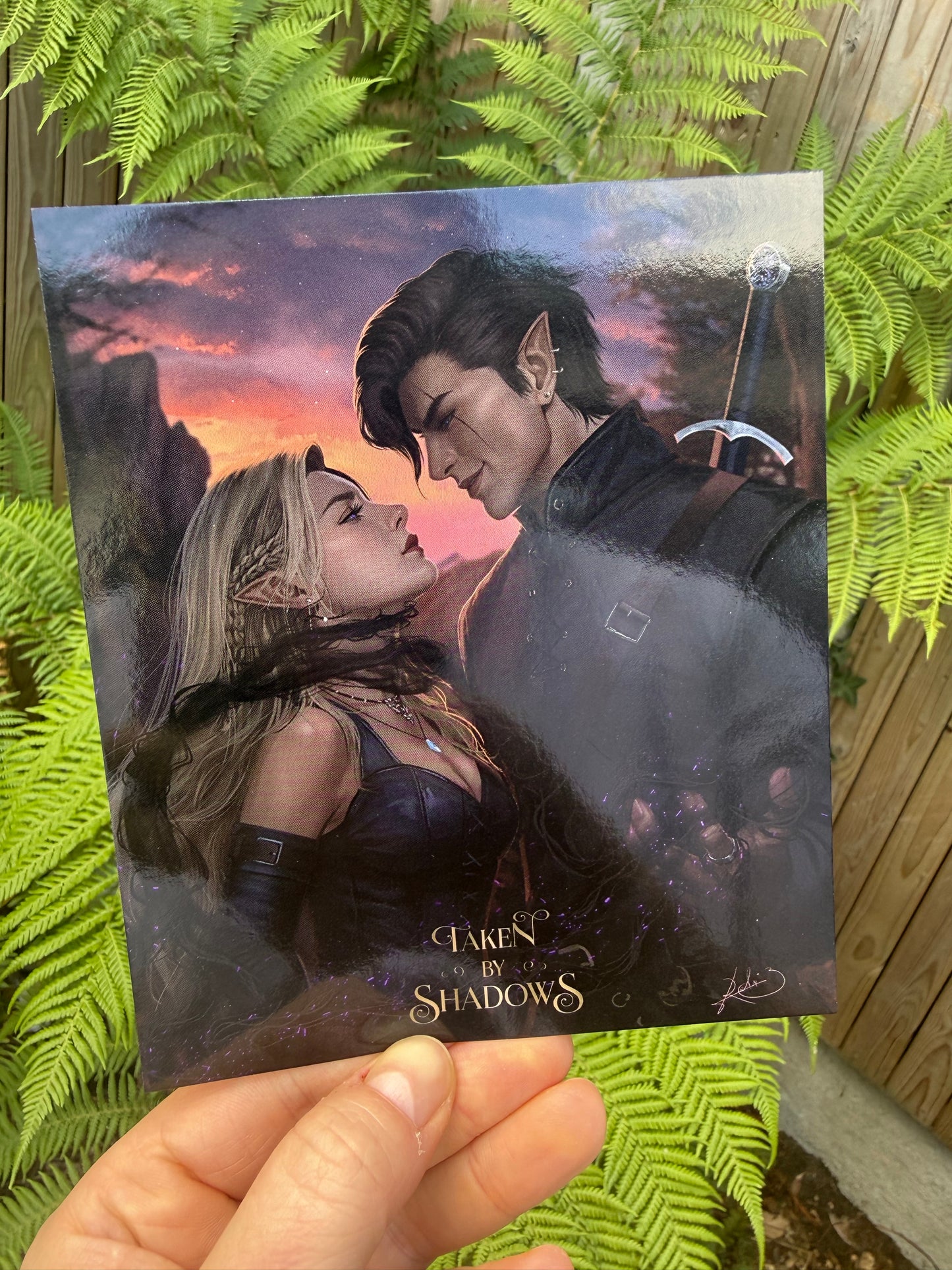 Taken by Shadows - Hardback Book