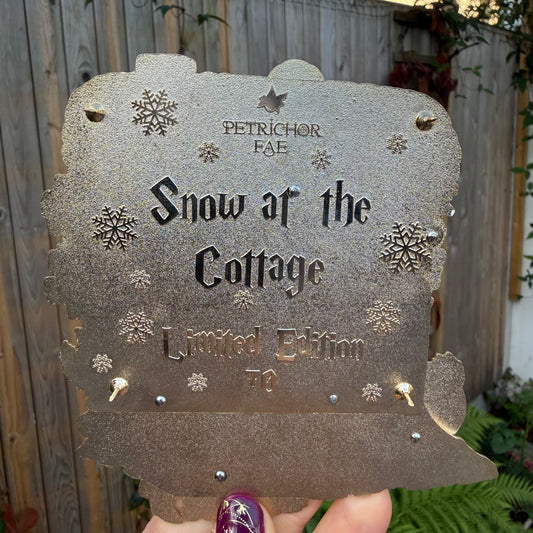 Balance Owed - Festive Cottage Deluxe Pin-on-Pin