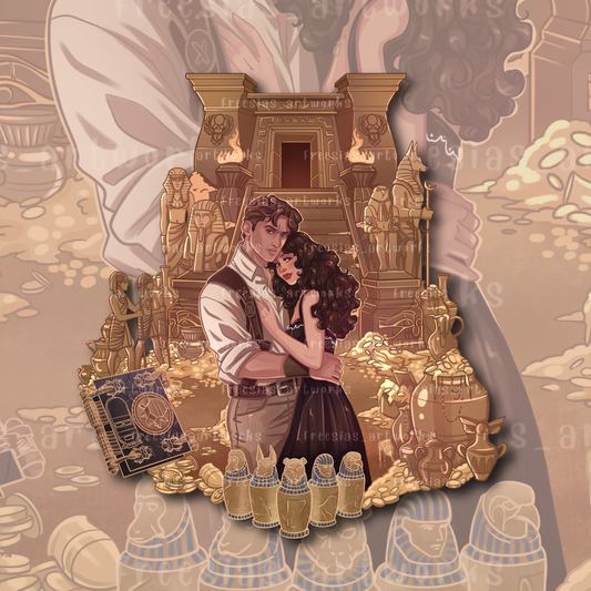 Egypt Couple Deluxe POP