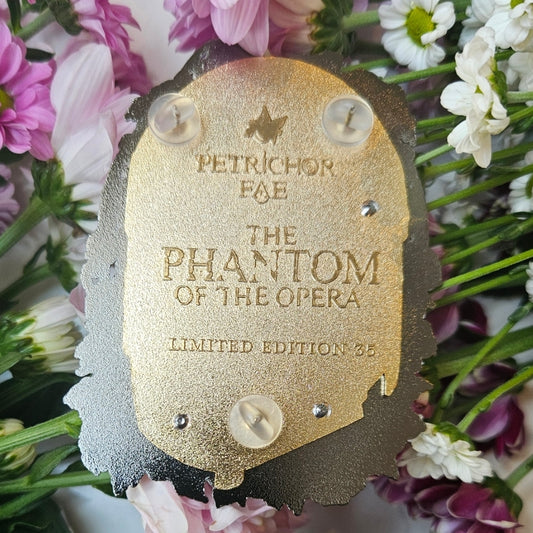 Phantom Singer Portrait (Pin-on-Pin)