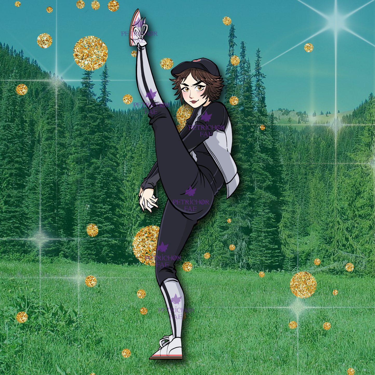 Baseball Vamp girl
