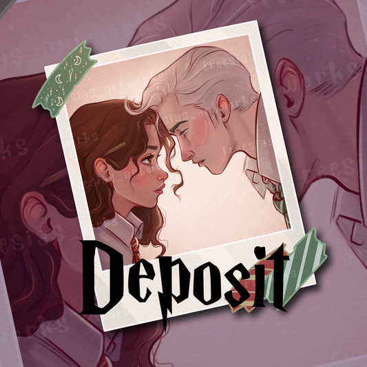 Dramione Polaroid Red & Green