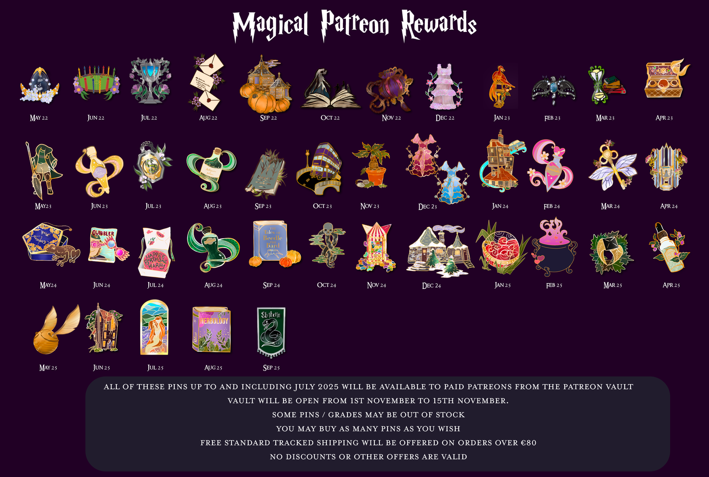 Magical Patreon Vault Minis