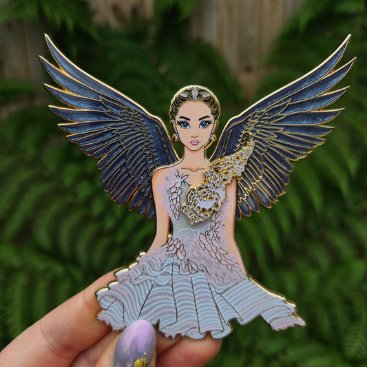 Girl on Fire: Delux Pin-on-Pin