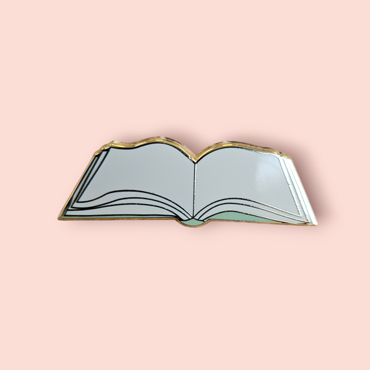 Open Book Mini Pin