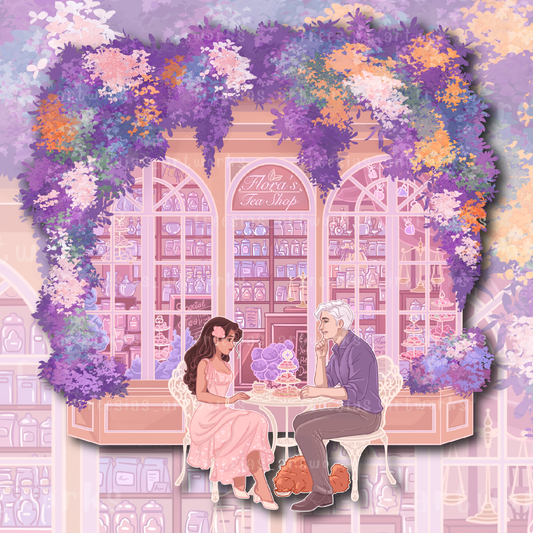 Dramione Tea Shop Deluxe Pin-on-Pin