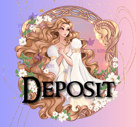 Patreon Deposit - White Dress Shieldmaiden