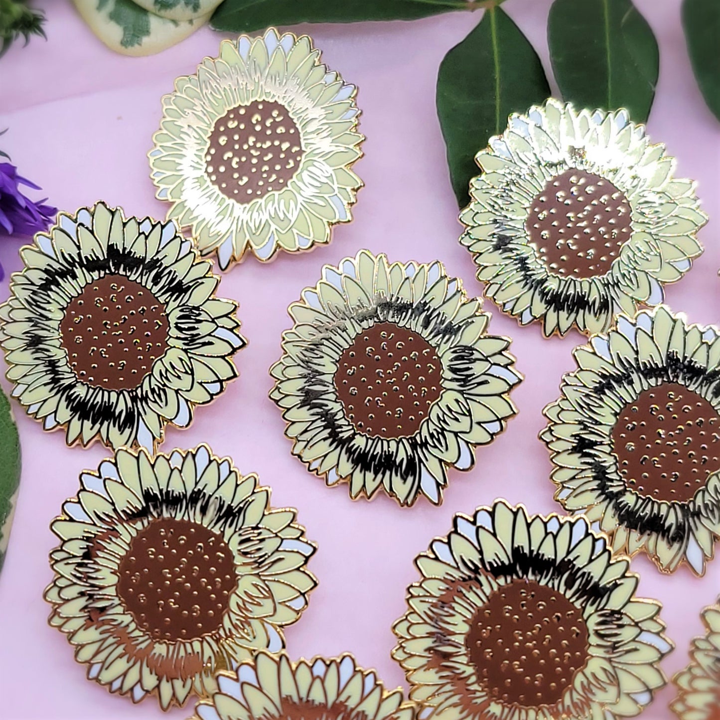 Sunflower Pin