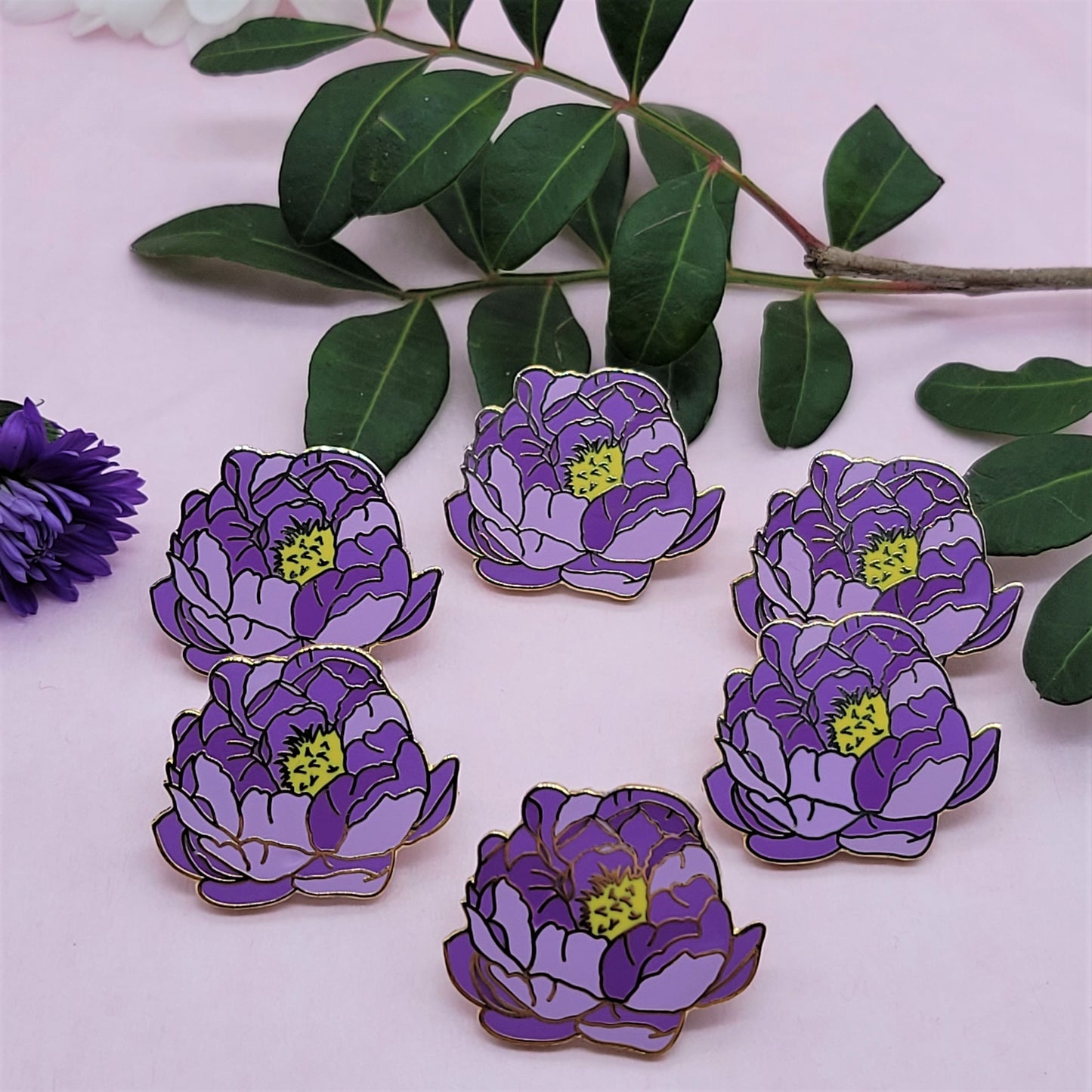 Peony 2.0 Pin