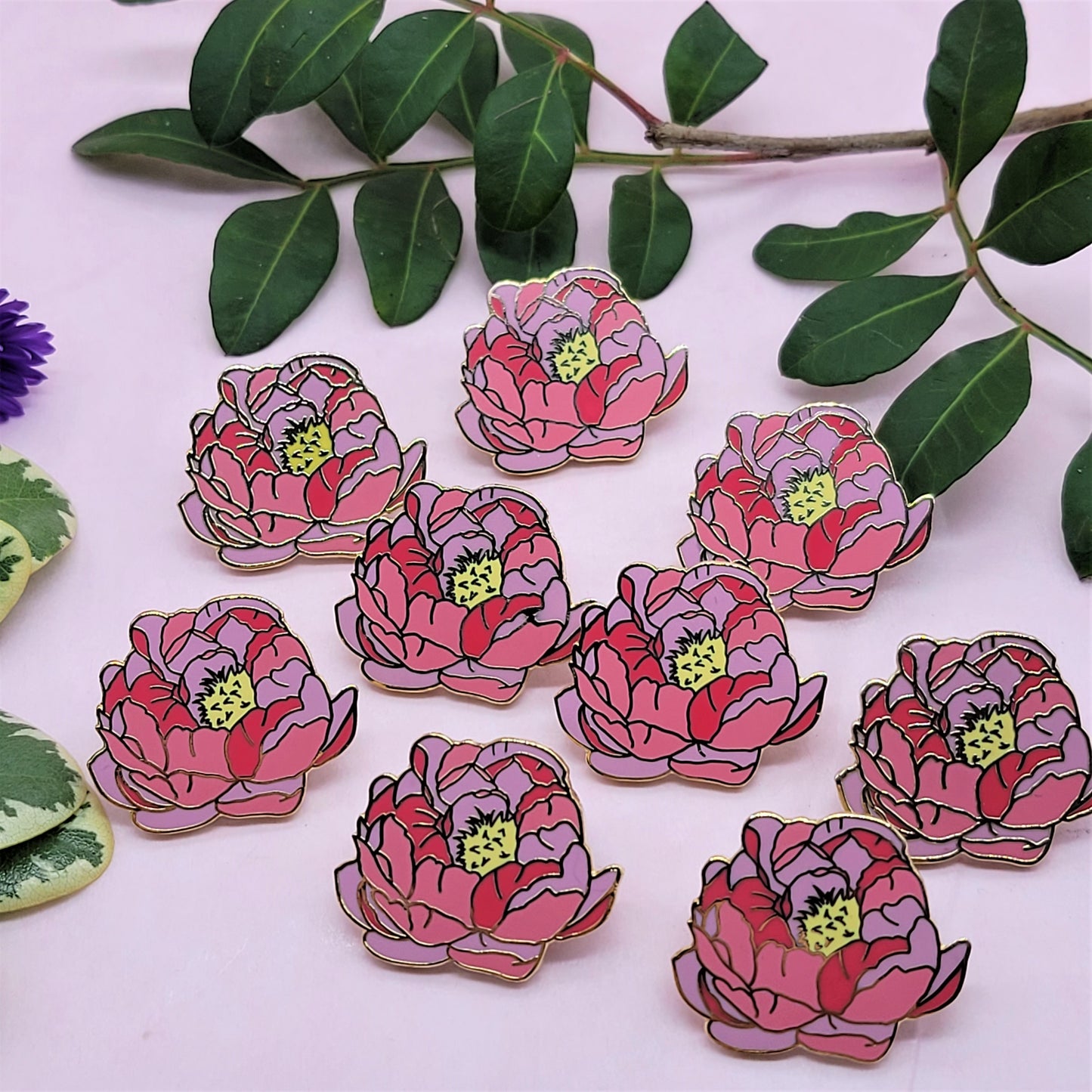 Peony 2.0 Pin