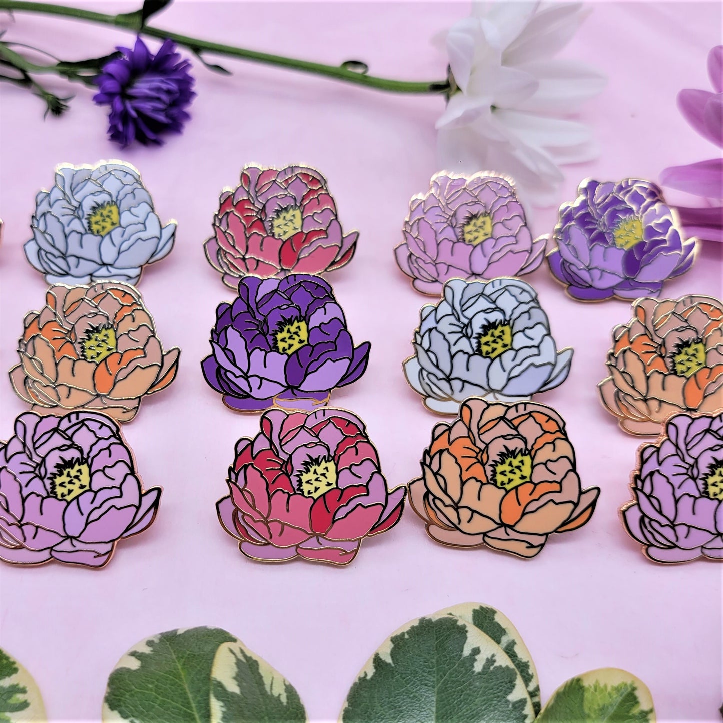 Peony 2.0 Pin