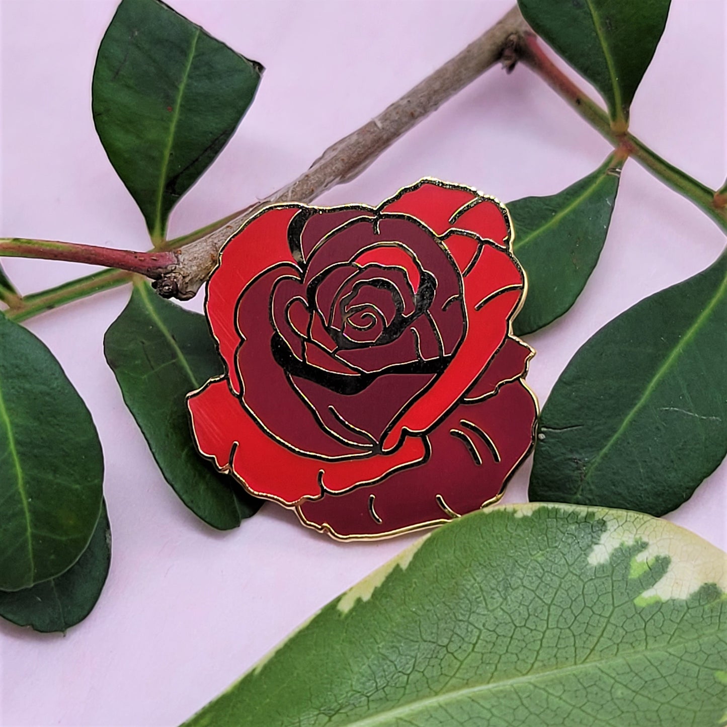 Classic Rose Pin