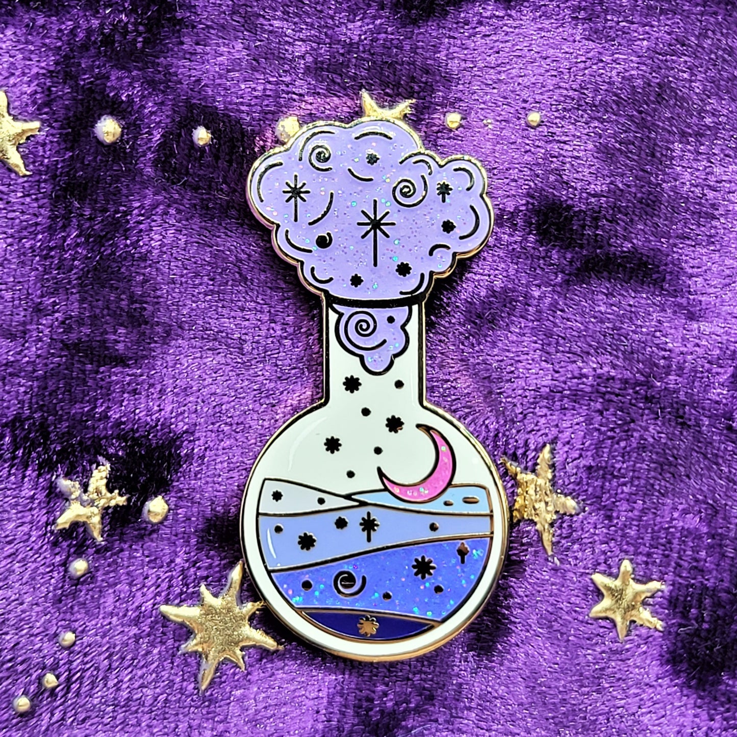 Magical Bottle Pin