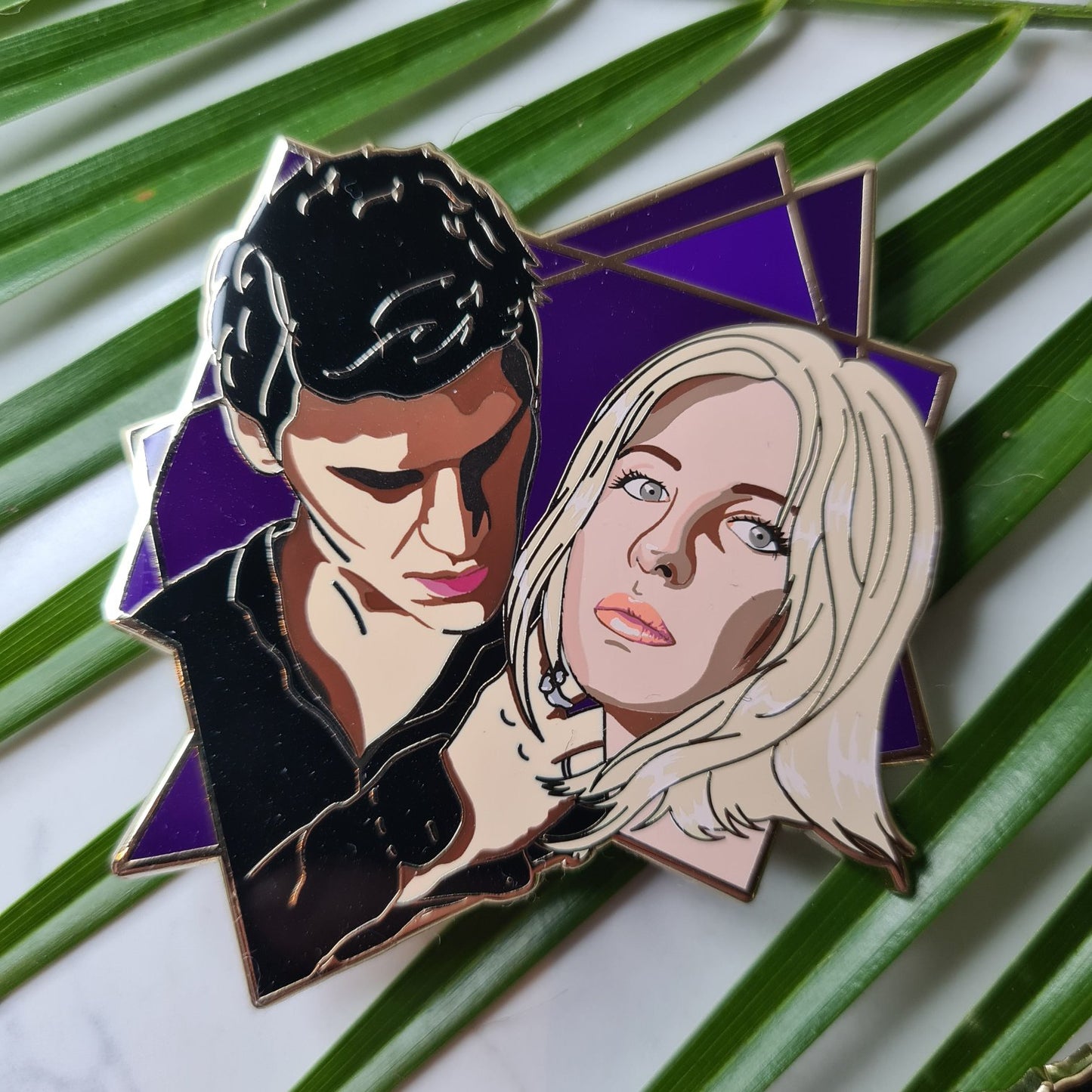 A & B Iconic Moment Pin