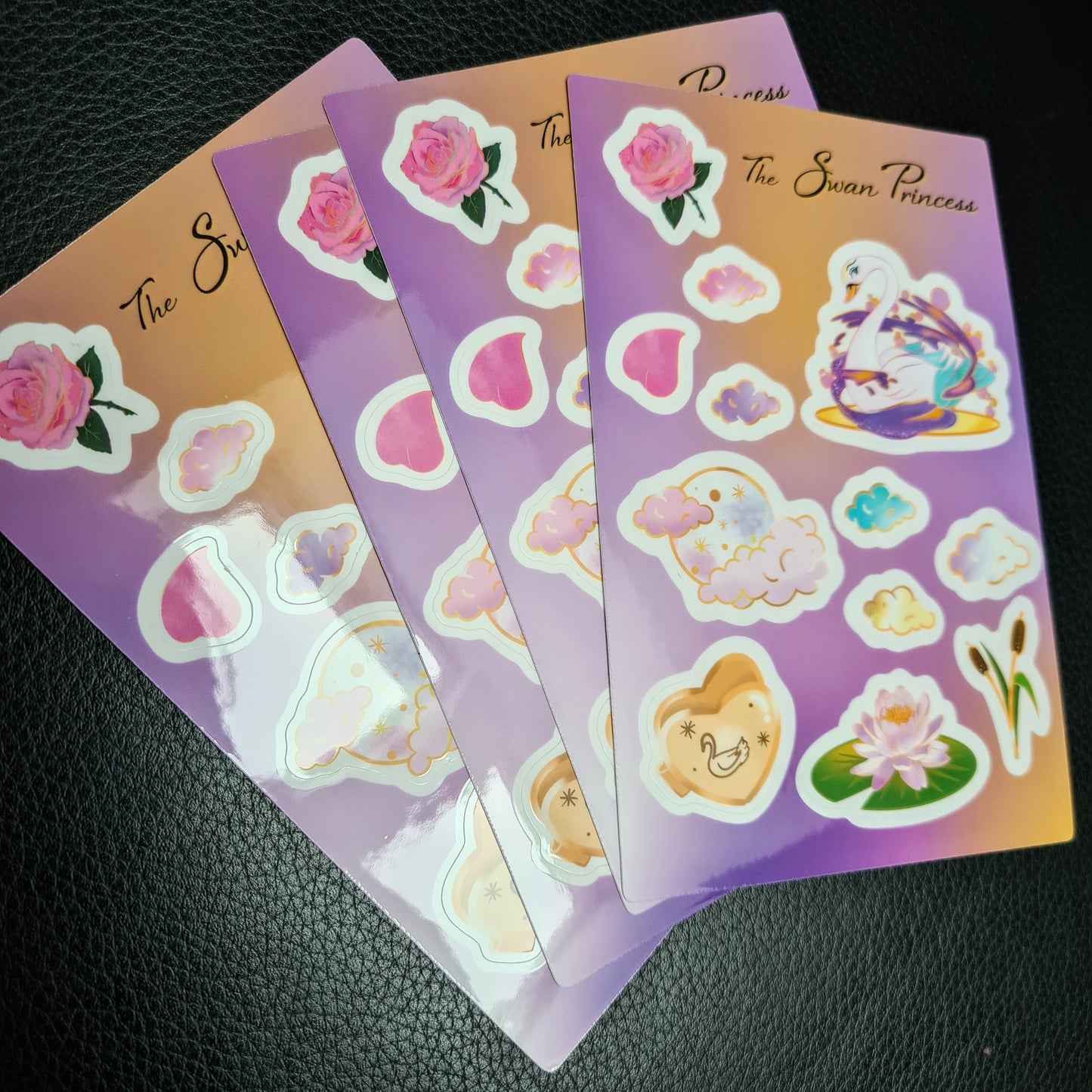 Swan Sticker Sheet